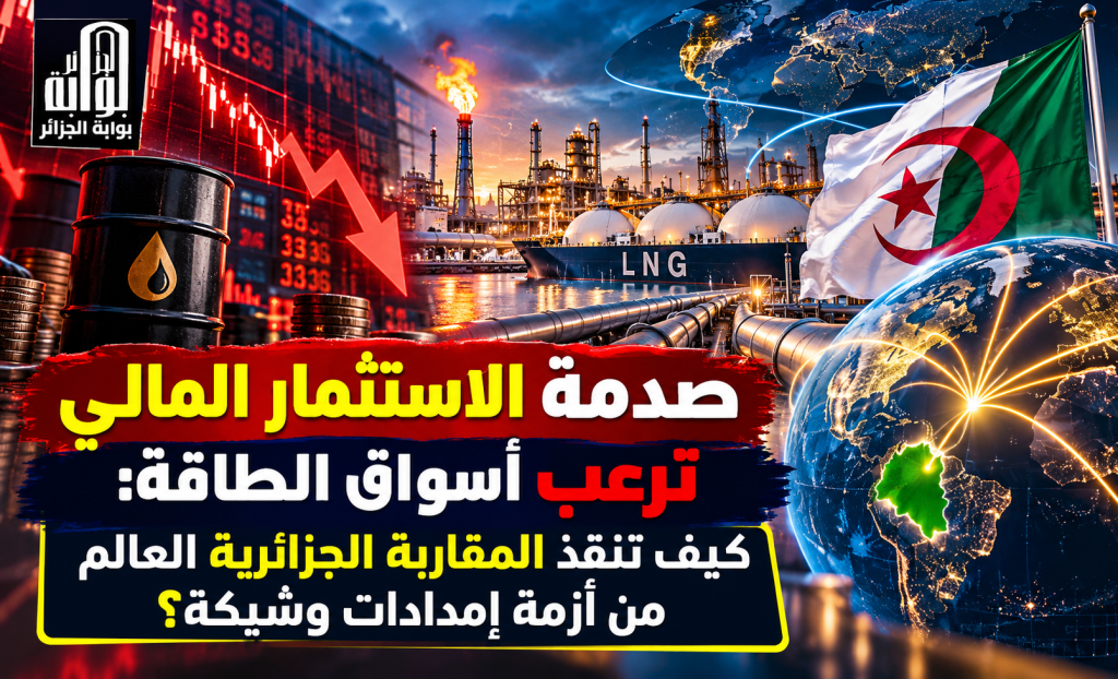 صدمة الاستثمار المالي ترعب أسواق الطاقة: كيف تنقذ المقاربة الجزائرية العالم من أزمة إمدادات وشيكة؟