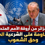الجزائر من أروقة الأمم المتحدة.. لا مساومة على الشرعية الدولية وحق الشعوب