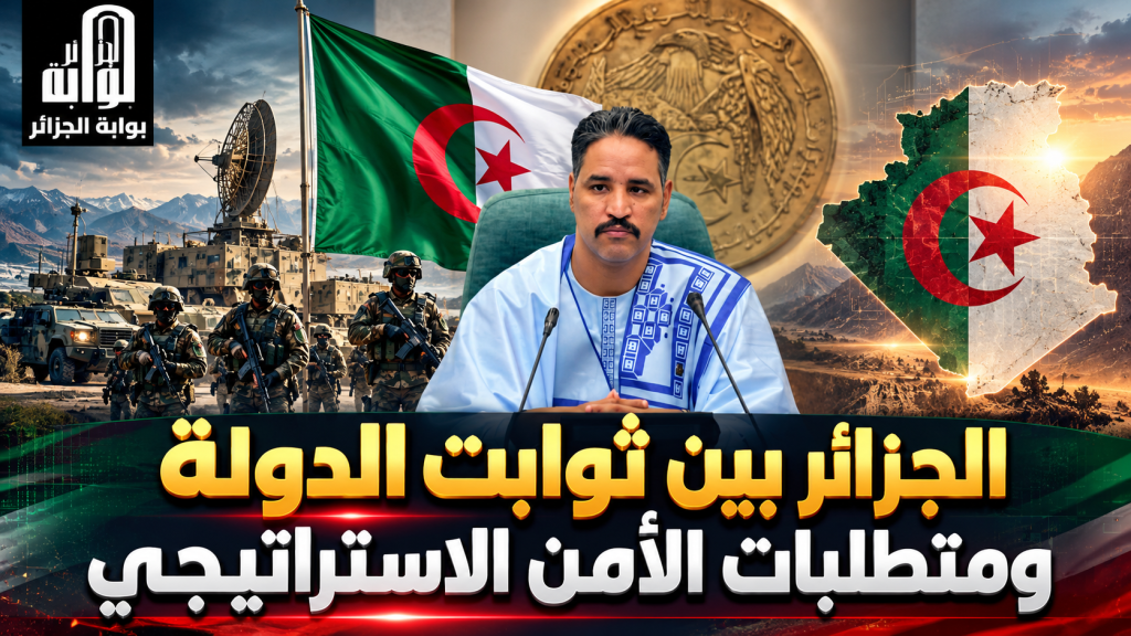 الجزائر بين ثوابت الدولة ومتطلبات الأمن الاستراتيجي