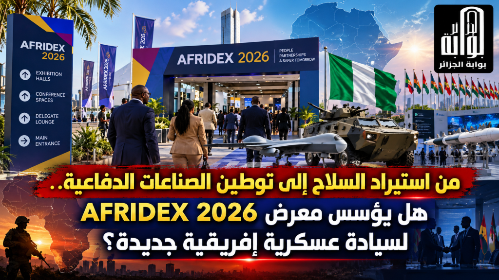 من استيراد السلاح إلى توطين الصناعات الدفاعية.. هل يؤسس معرض AFRIDEX 2026 لسيادة عسكرية إفريقية جديدة؟