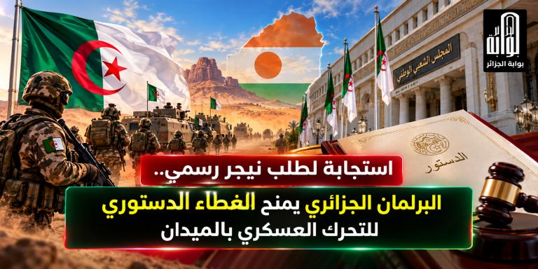 تجاوبا مع طلب رسمي من النيجر البرلمان الجزائري يمنح الغطاء الدستوري لإرسال الجيش خارج الحدود