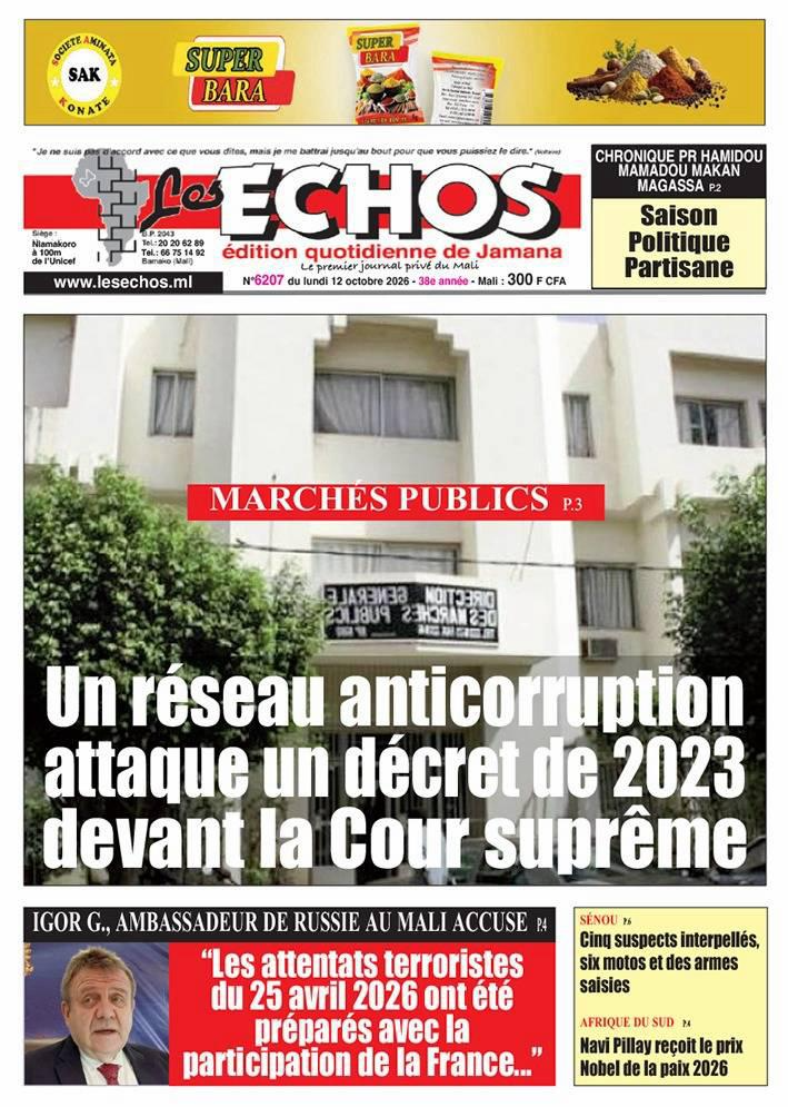 Mali : l’ambassadeur de Russie accuse la France d’avoir participé à la préparation des attaques terroristes du 25 avril 2026