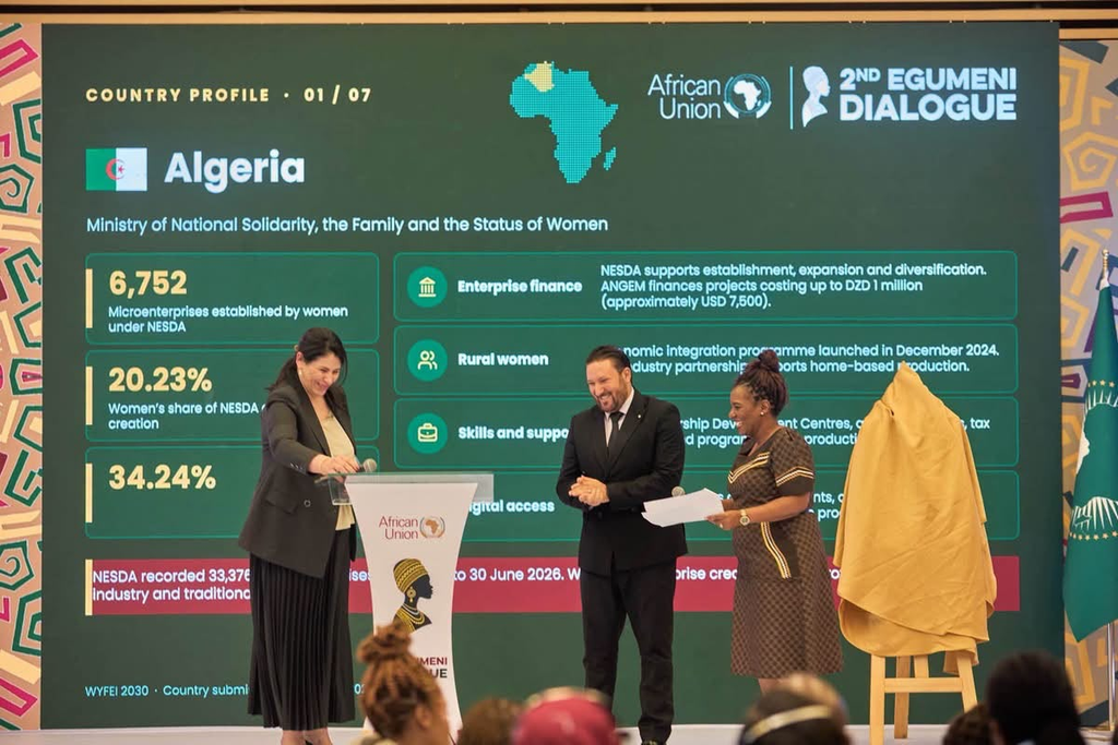 L’Algérie distinguée par l’Union africaine pour ses avancées dans l’autonomisation économique des femmes