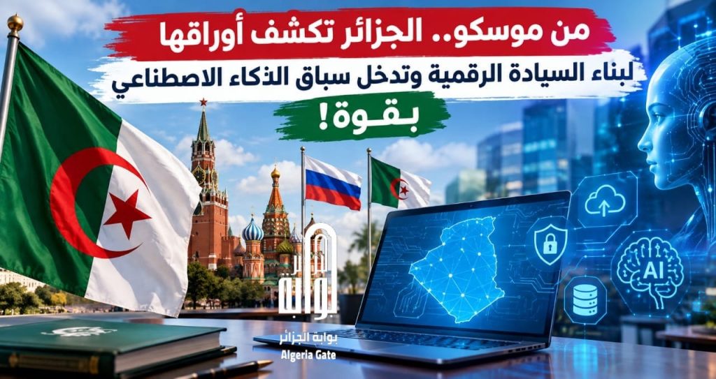 من موسكو.. الجزائر تكشف أوراقها لبناء السيادة الرقمية وتدخل سباق الذكاء الاصطناعي بقوة!