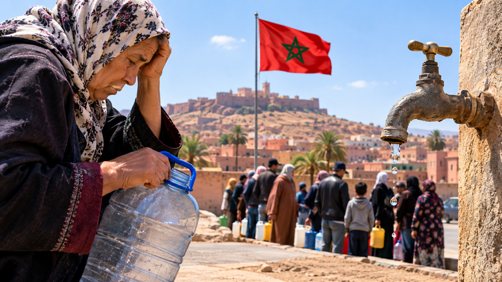 المغاربة يبحثون عن قطرة ماء.. والمخزن يفتح أبواب المملكة لاستثمارات إماراتية تلتهم الثروة المائية!