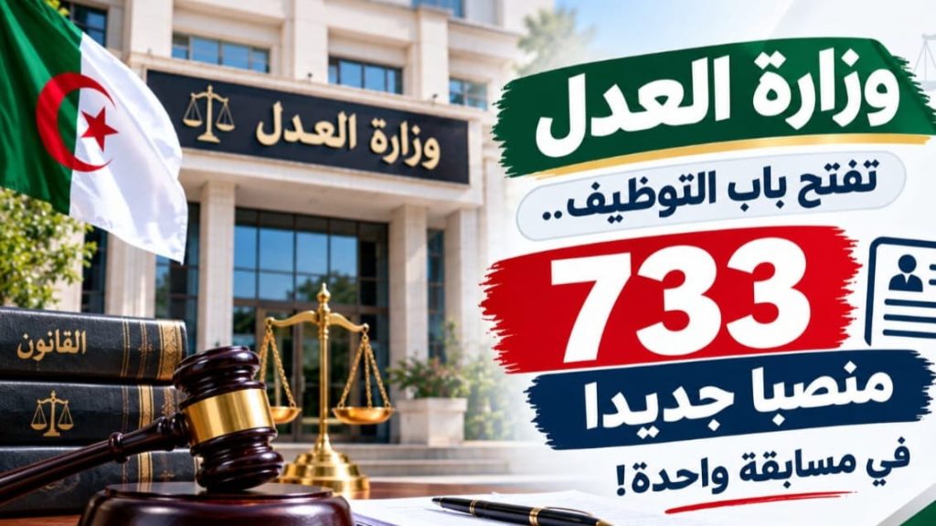 وزارة العدل تفتح باب التوظيف!