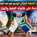 الجزائر وجنوب إفريقيا تتحركان لتوسيع نفوذهما الطاقوي.. شراكة جديدة على طاولة النفط والغاز!