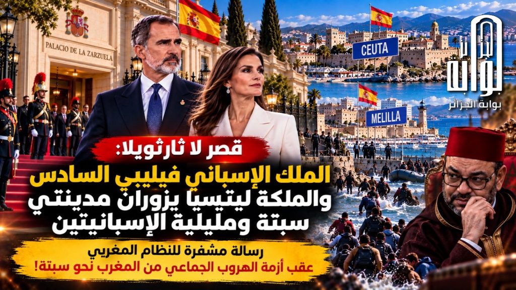 ملك إسبانيا في سبتة ومليلية.. رسالة مشفرة لنظام المخزن المغربي!