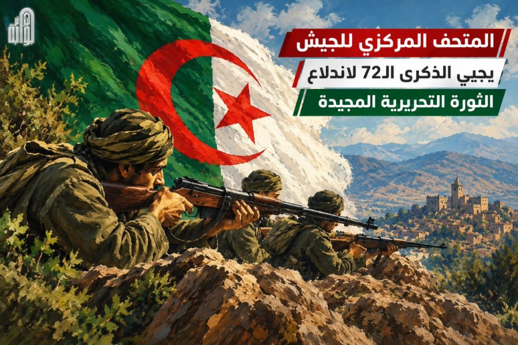 المتحف المركزي للجيش يحيي الذكرى الـ72 لاندلاع الثورة التحريرية